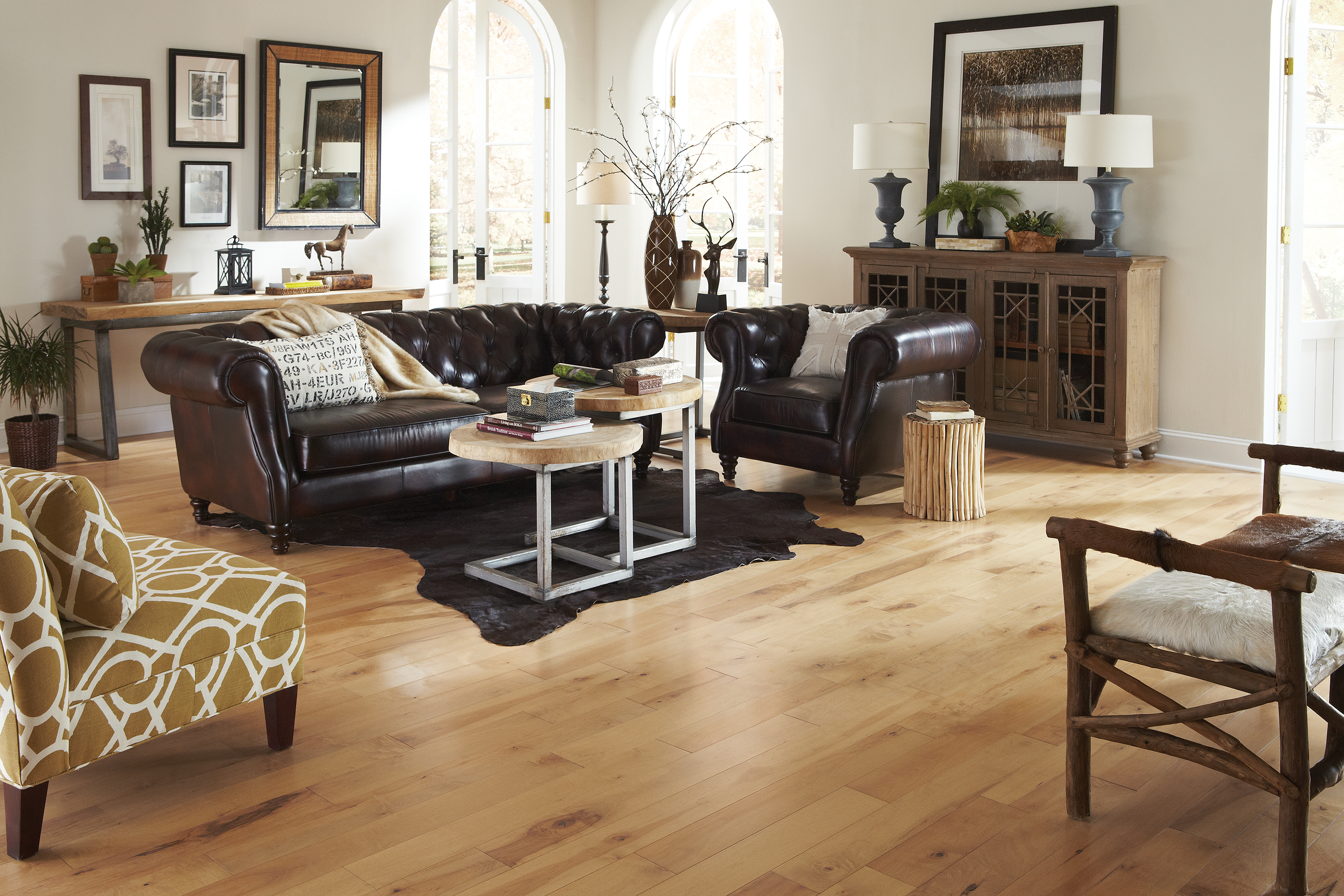 3 4 X 5 Character Maple Pine Prefinished Solid Wood Floor Overview