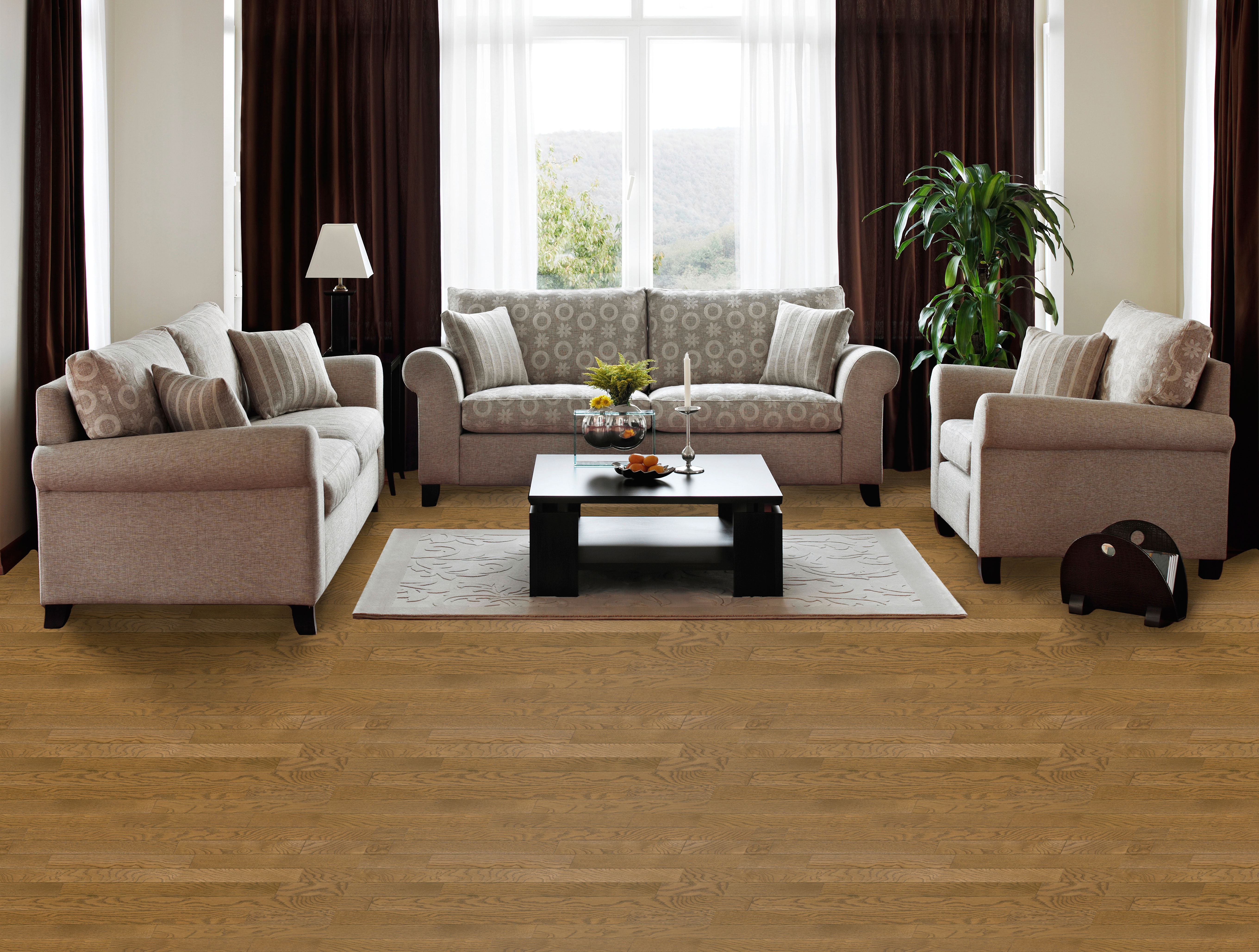 3/4" x 31/4" Prefinished Chestnut Oak Hardwood Flooring