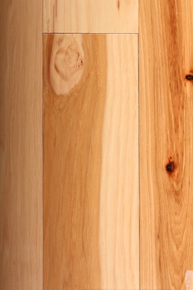 3/4" x 4" Belmont Prefinished Natural Hickory Solid Hardwood