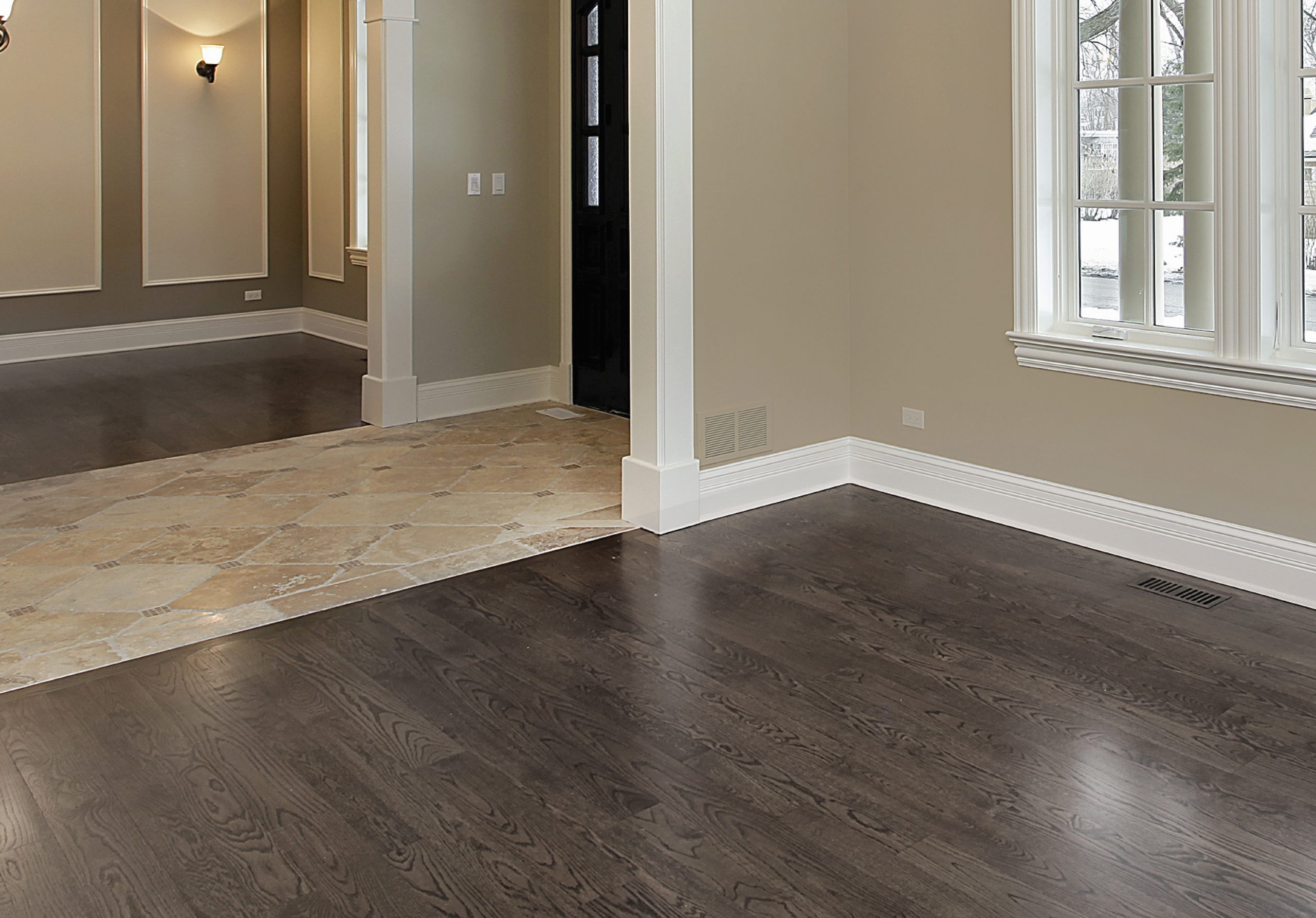 3/4" x 21/4" Charcoal Prefinished Oak Flooring Design Tulip Collection