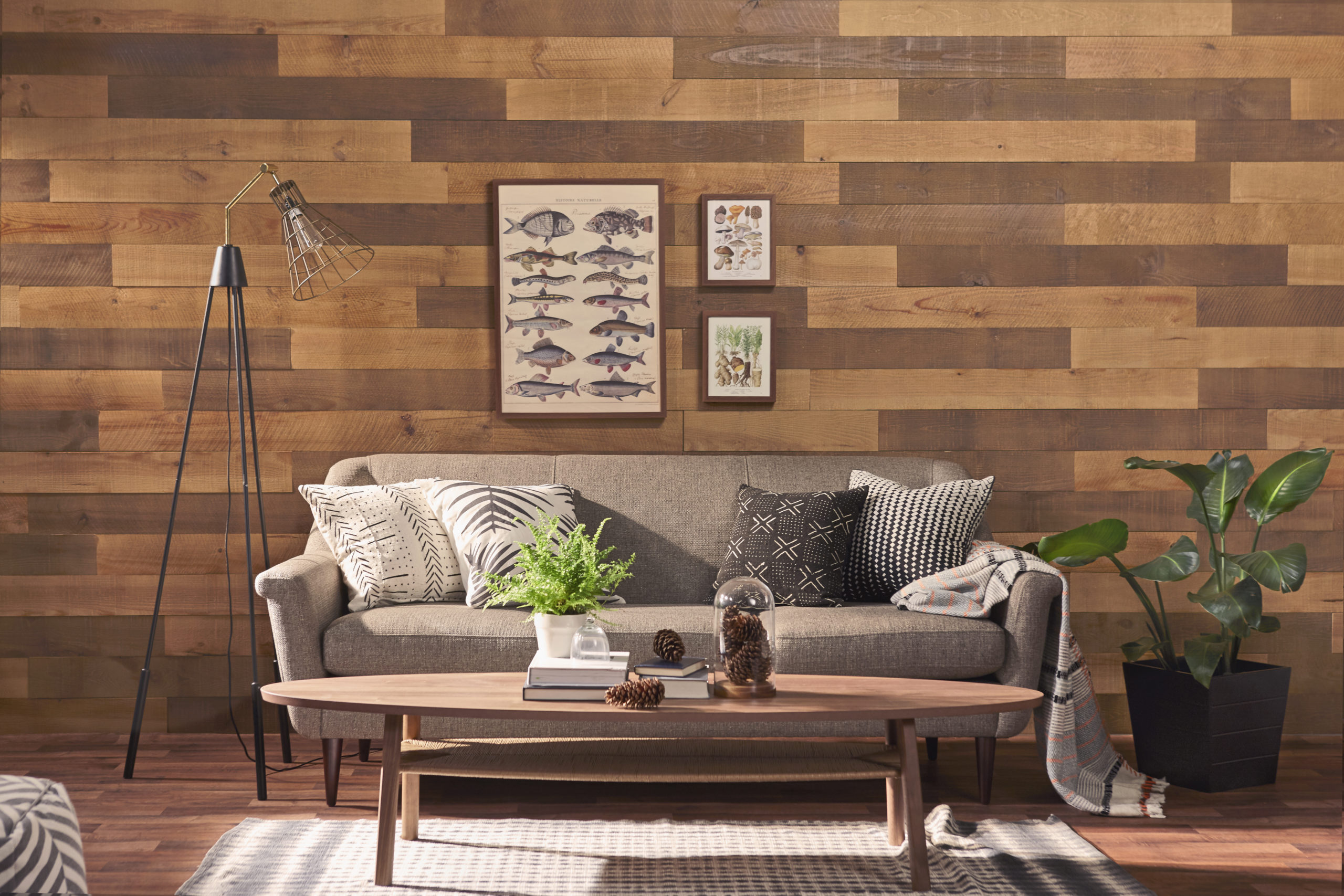 Timberwall Barnwood Collection Wall Paneling Heritage Brown